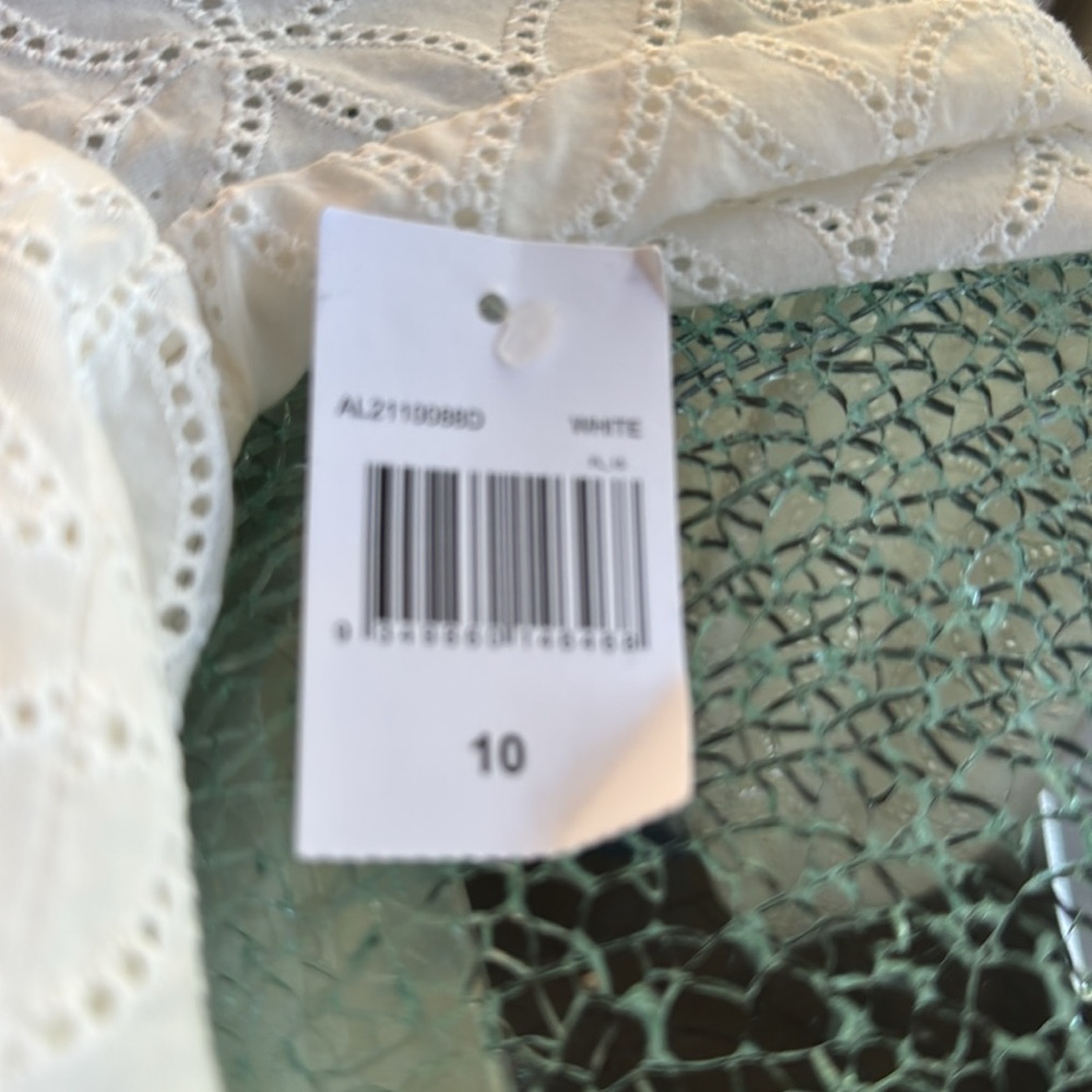 Acler White Eyelet Dress 10 - Picture 15 of 15